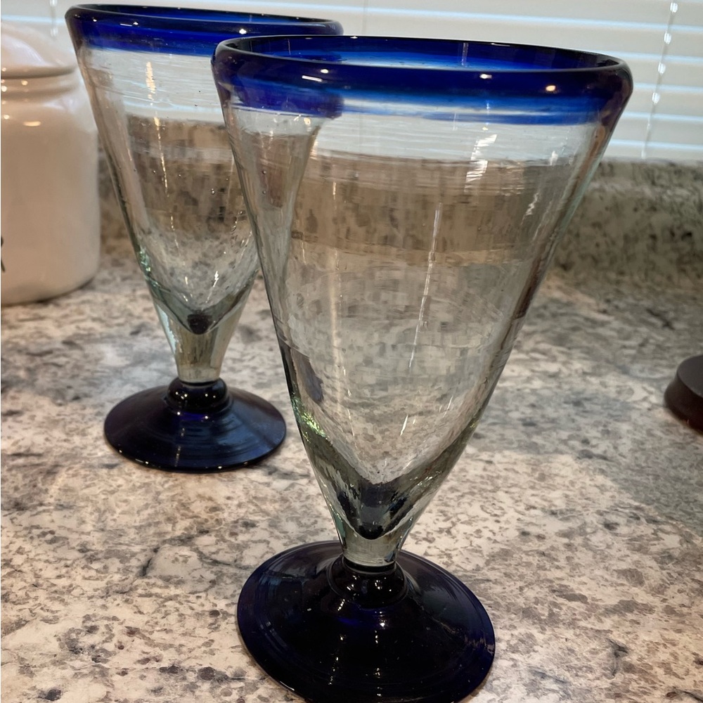 Handblown Cocktail Glasses